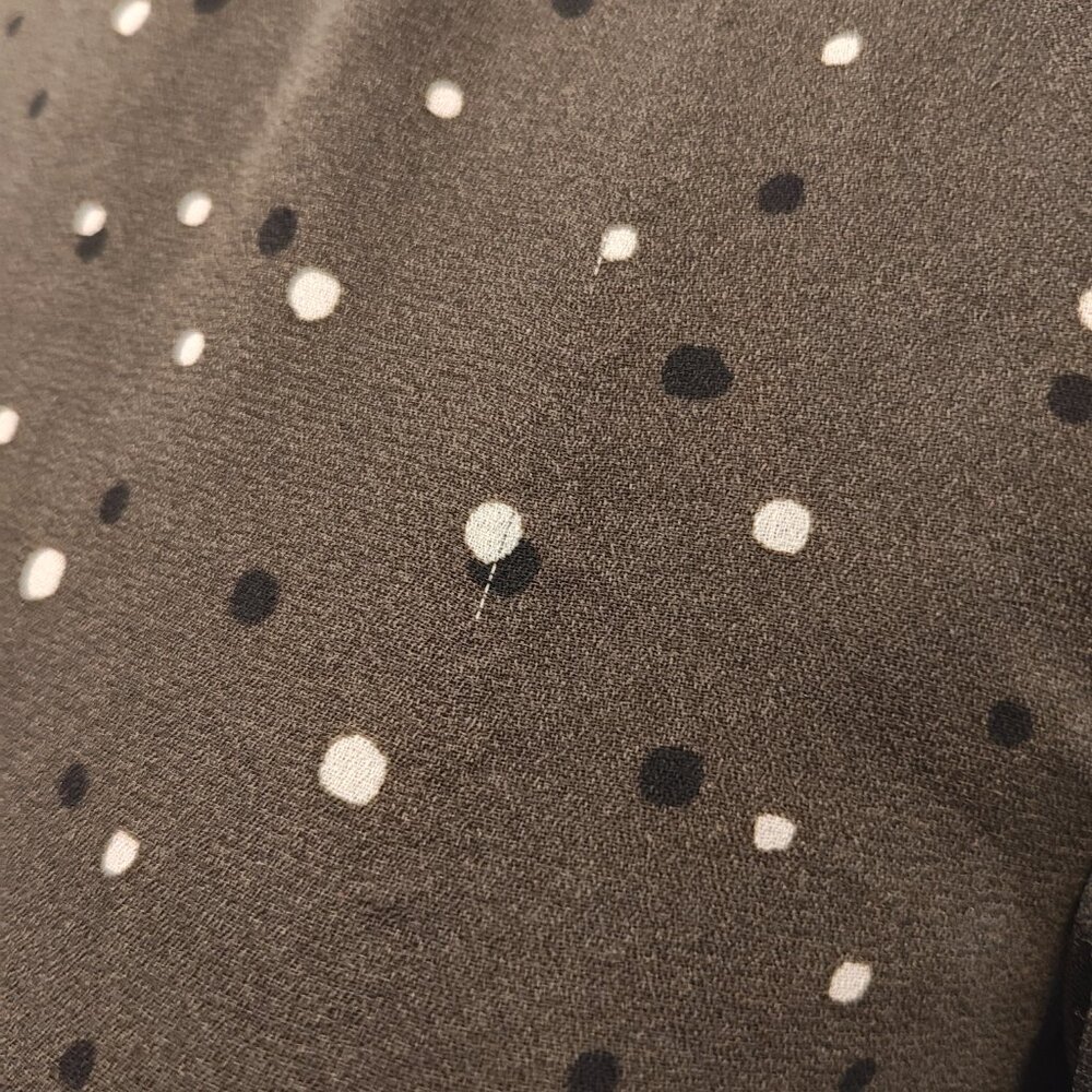 H&M Green Polka Dot Bell Sleeve Dress, Size US 4/EUR 34, EUC! - Picture 5 of 7